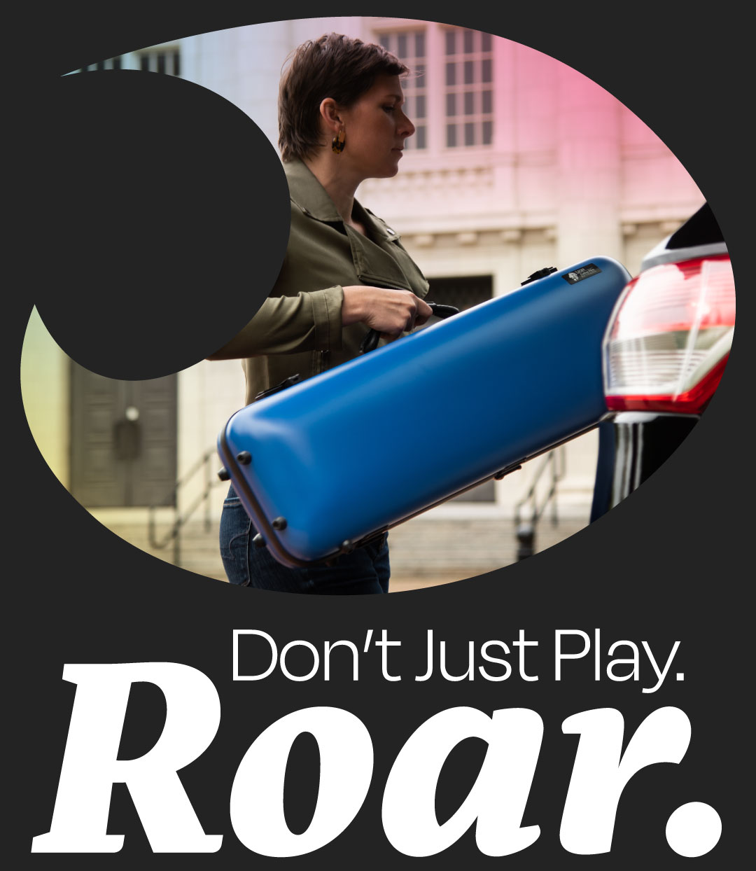 Lion Cases. Don't Just Play. ROAR.